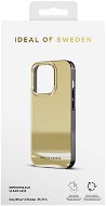 iDeal Of Sweden Ochranný kryt Clear Case na iPhone 15 Pro Mirror Gold - Kryt na mobil