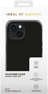 iDeal Of Sweden Silikonový ochranný kryt s Magsafe pro iPhone 15 Black - Phone Cover