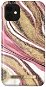 iDeal of Sweden Fashion for iPhone 11/XR Cosmic Pink Swirl - Phone Cover