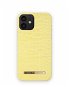 iDeal of Sweden Atelier for iPhone 12/12 Pro Lemon Crocoo - Phone Cover