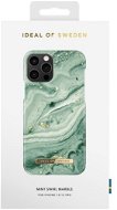 iDeal of Sweden Fashion for iPhone 12/12 Pro Mint Swirl Marble - Phone Cover