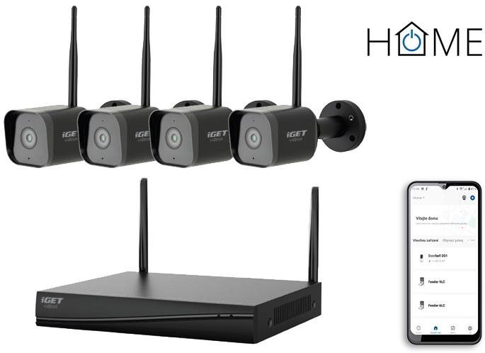 iGET HOME Wi-Fi NVR N4C4
