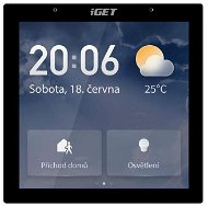 Centrálna jednotka iGET HOME Gateway GW6 - ovládací panel s dotykovým LCD 4" HD + brána s podporou Zigbee v3.0 a predch - Centrální jednotka