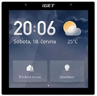 iGET HOME Gateway GW6 - ovládací panel s dotykovým LCD 4" HD + brána s podporou Zigbee v3.0 a predch - Centrálna jednotka