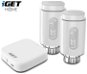 iGET HOME TS10 Starter kit (2x TS10 Thermostat Radiator Valve + 1x GW1 Gateway) - Termosztátfej