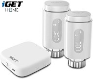 iGET HOME TS10 Starter kit (2x TS10 Thermostat Radiator Valve + 1x GW1 Gateway) - Heizkörperthermostat
