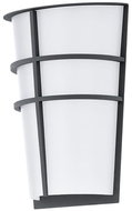 Eglo 94138 - LED Outdoor Lighting BREGANZO 2xLED/2,5W/230V IP44 - Wall Lamp