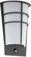 Eglo 96018 - LED OUTDOOR WALL LAMP WITH SENSOR BREGANZO 1 2xLED/2,5W IP44 - Wall Lamp