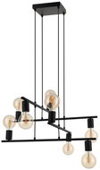 Eglo 98909 - Chandelier on Cable MEZZANA 8xE27/40W/230V - Chandelier