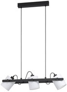Eglo 43426 - Chandelier on Cable HORNWOOD 1 3xE27/28W/230V - Chandelier