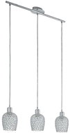 Eglo 94897 - Crystal Chandelier BONARES 1 3xE27/60W/230V - Chandelier