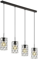 Eglo 97066 - Pendant Lamp ESTEVAU 4xE27/60W/230V - Chandelier