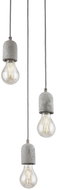 Eglo 95523 - Chandelier SILVARES 3xE27/60W/230V - Chandelier