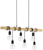 Eglo 95499 - Závěsné svítidlo TOWNSHEND 6xE27/60W/230V - Lustr