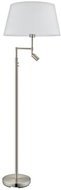 Eglo 94946 - Floor lamp SANTANDER 1xE27 / 60W + 1xLED / 2,1W - Floor Lamp