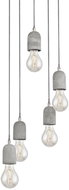 Eglo 95524 - Chandelier SILVARES 5xE27/60W/230V - Chandelier