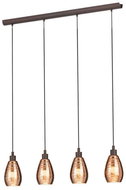 Eglo 39507 - Chandelier on Cable SIRACUSA 4xE27/60W/230V - Chandelier