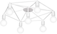 Eglo 97896 - Lustr přisazený STAITI 7xE27/60W/230V bílá - Lustr