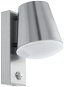 Eglo - Venkovní nástěnné svítidlo se senzorem 1xE27/10W/230V IP44 - Nástěnná lampa