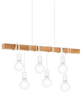 Eglo - Lustr na lanku 6xE27/60W/230V - Lustr