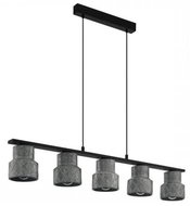 Eglo 39855 - Chandelier on Cable HILCOTT 5xE27/40W/230V - Chandelier