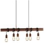Eglo 49859 - Chandelier on Cable TOWNSHEND 4 6xE27/60W/230V - Chandelier