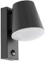 Eglo - Venkovní nástěnné svítidlo se senzorem 1xE27/10W/230V IP44 - Nástěnná lampa