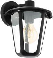 Eglo 98121 - Outdoor Wall Light MONREALE, 1xE27/60W/230V, Black, IP44 - Wall Lamp