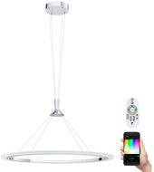 Eglo - LED RGB Stmívatelný lustr na lanku HORNITOS-C LED/37W/230V + DO - Lustr