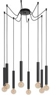 Eglo 98083 - Chandelier on Cable CORTENOVA 8xE27/60W/230V - Chandelier