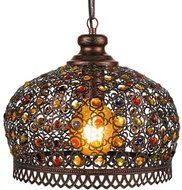 Eglo 49764 - Pendant Lamp JADIDA 1xE27/60W - Chandelier