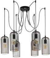 Eglo 49643 - Chandelier on a Cable ROCCAMENA 6xE27/60W/230V - Chandelier