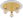 97492 - LED Ceiling Lamp PASSANO 3xE27/4W/230V Gold