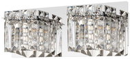Eglo 98598 - LED Crystal Wall Lamp 2xG9/3W/230V - Wall Lamp