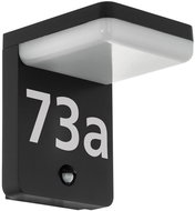Eglo 98092 - LED House Number with Sensor AMAROSI LED/11W/230V IP44 - Wall Lamp