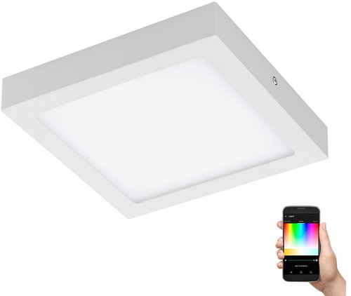 Eglo 96672 - LED RGB Dimmable Ceiling Light FUEVA-C, LED/15.6W/230V - Ceiling Light - Main image