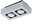 91353 - LED Ceiling Light LOKE 1 2xGU10-LED/5W/230V