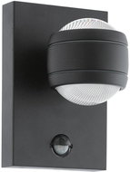 Eglo 96021 - LED OUTDOOR WALL LAMP WITH SENSOR SESIMBA 1 2xLED/3,7W IP44 - Wall Lamp