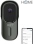 Zvonček s kamerou iGET HOME Doorbell DS1 Anthracite - batériový wifi video zvonček s Full HD prenosom obrazu a zvuku - Videozvonek