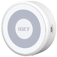 iGET HOME Chime CHS1 White - beltéri hangszóró LED-del az iGET Doorbell DS1 csengőkhöz - Csengő tartozék
