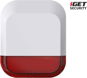 iGET SECURITY EP11 - batterie- oder netzstrombetriebene Außensirene für iGET M5-4G Alarm - Sirene
