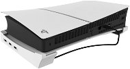 iPega P5S008 Vízszintes állvány + USB HUB - PS5 Slim White - Játékkonzol állvány