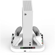iPega XBS012 Multifunkčný Nabíjací Stojan s Chladením na Xbox + 2 ks Batérie - Dobíjacia stanica