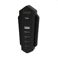 iPega P5036 USB/USB-C HUB pro PS5 6v1 Black - USB Hub