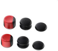 iPega P5006 Silicone Control Stick Covers for PS5 6pcs Black/Red - Controller Grips