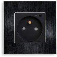 iQtech SmartLife JW04A-B Wi-Fi socket with pin black - Okos konnektor