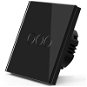 iQtech Millennium, Zigbee 3x NoN vypínač Smartlife, černý - Vypínač