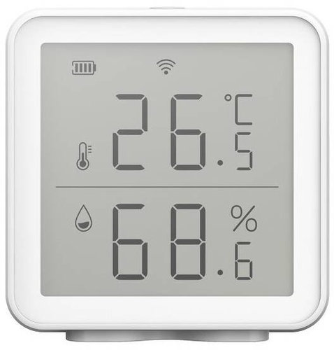 iQtech SmartLife TH01 Wi-Fi Temperature and Humidity Sensor with Display - Sensor - Main image