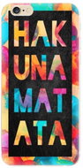 iSaprio Hakuna Matata 01 for iPhone 6/ 6S - Phone Cover