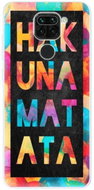 iSaprio Hakuna Matata 01 for Xiaomi Redmi Note 9 - Phone Cover